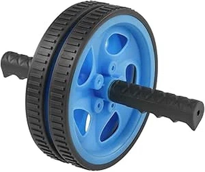 LiveUp Exercise Wheel-Bu Ab Exercise Wheel - Blue