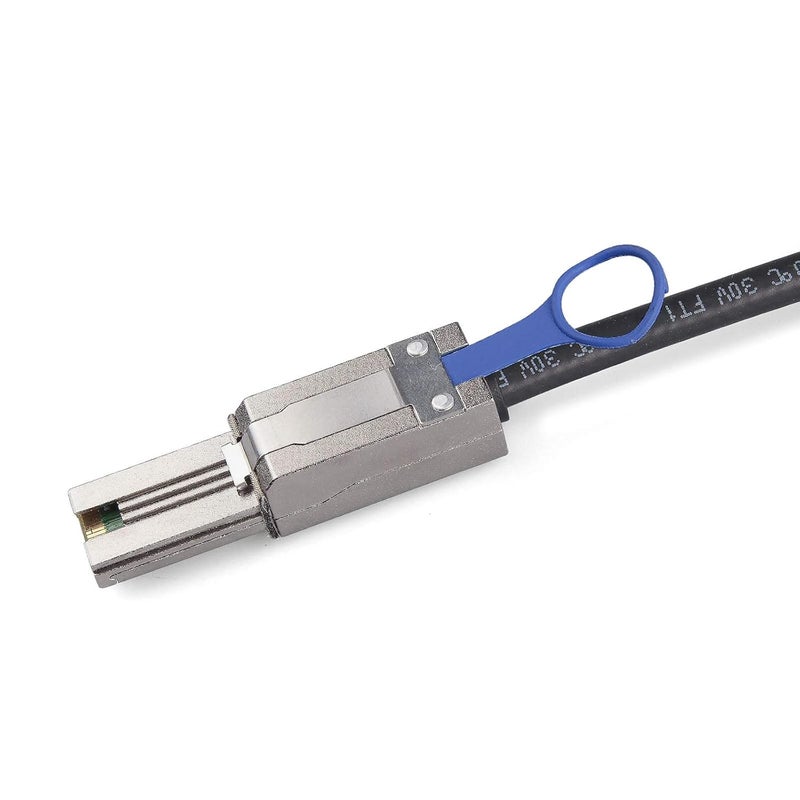 10Gtek QSFP (SFF-8436) to SFF-8088 DDR Hybrid Min SAS Cable, External Copper SAS Cable for NetApp DS4243 DS4246 DS2246, 100-Ohm, 5-m(16.4ft) - Image 5