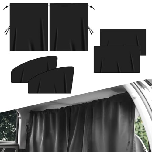 HHZL 5PCS Car Sun Shade Windshield for Light Blocking and Privacy, Window Screen Cover for Baby Car Accessories Interior for Sleeping Traveling Camping Helps Block UVA/UVB Rays Protection - Image 1