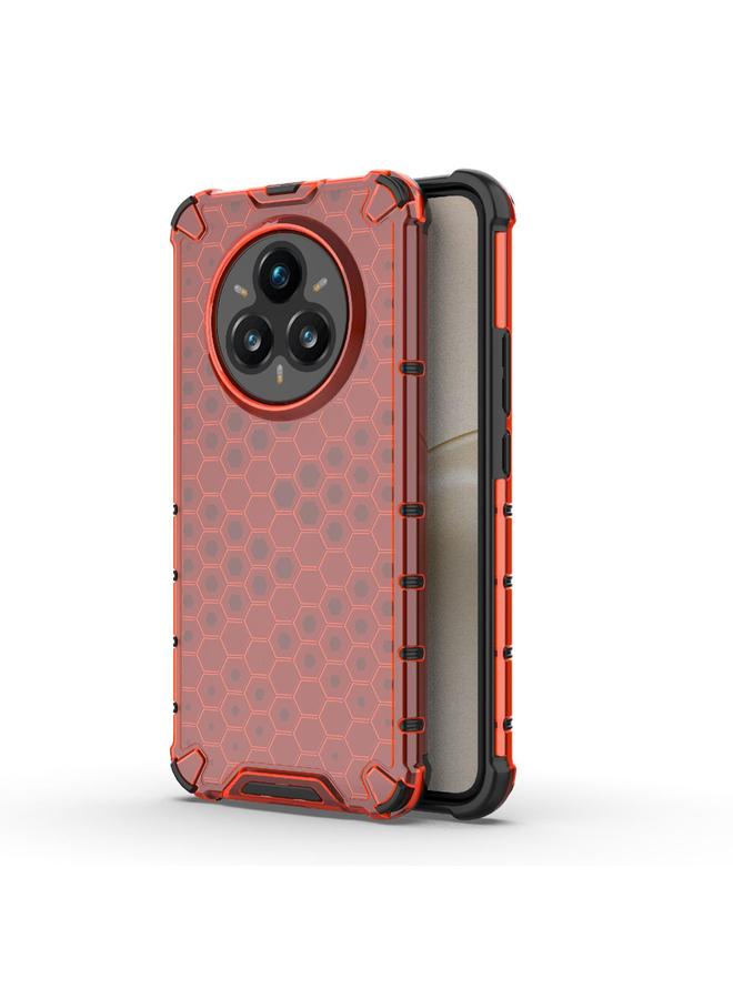 S-TOP Case For Realme 14 Pro+ 5G Shockproof Honeycomb PC + TPU Protective Phone Case - Image 1