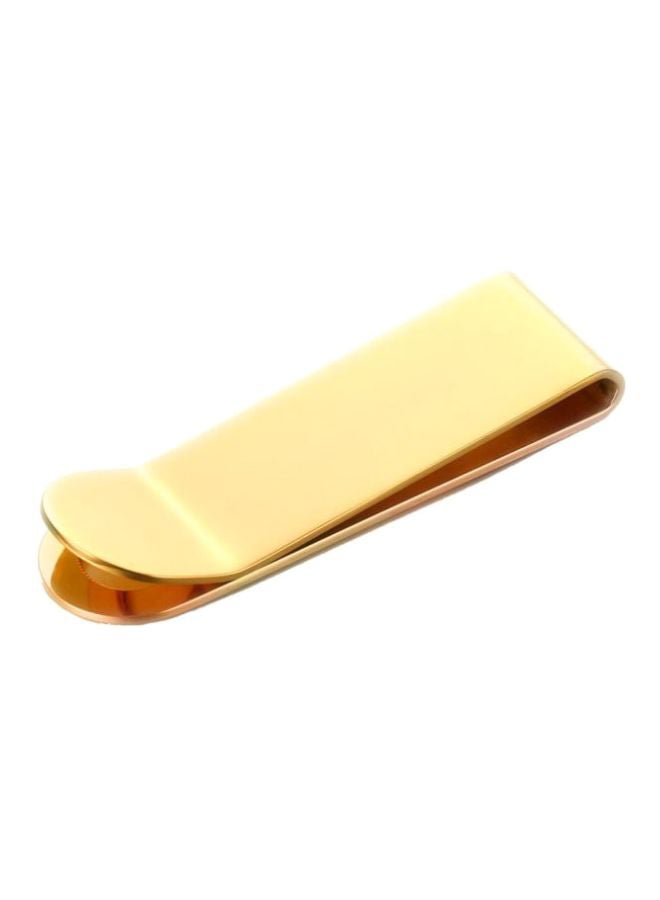 NIBEMINENT Money Clip Credit Card Holder Gold  - Image 1