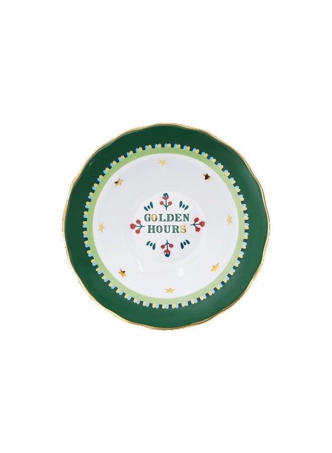 Baci milano SOUP PLATE MAMMA MIA GREEN - DIAM. 22 - Image 1