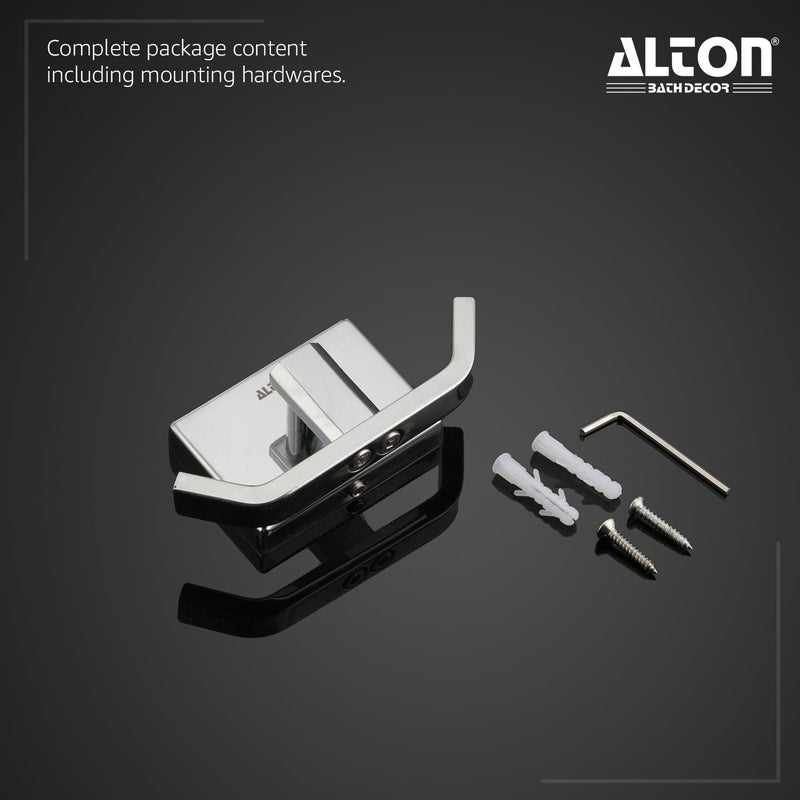 Alton ALTON AQD30515 Stainless Steel Robe HookClothTowel HangerBathroom Accessories Chrome - Image 4