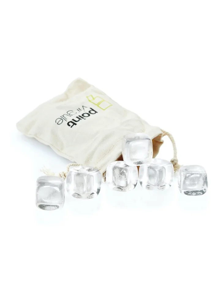 بوينت-فيرجول Set of 6 crystalstones with satchel