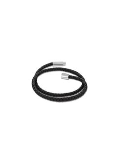 CALVIN KLEIN CALVIN KLEIN JEWELRY INDUSTRIAL FACETS MENS LEATHER BRACELET - 35100042  - Image 1