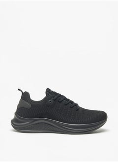 Dash Textured Sports Shoes with Lace-Up Closure  - Image 3