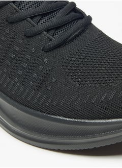 Dash Textured Sports Shoes with Lace-Up Closure  - Image 5