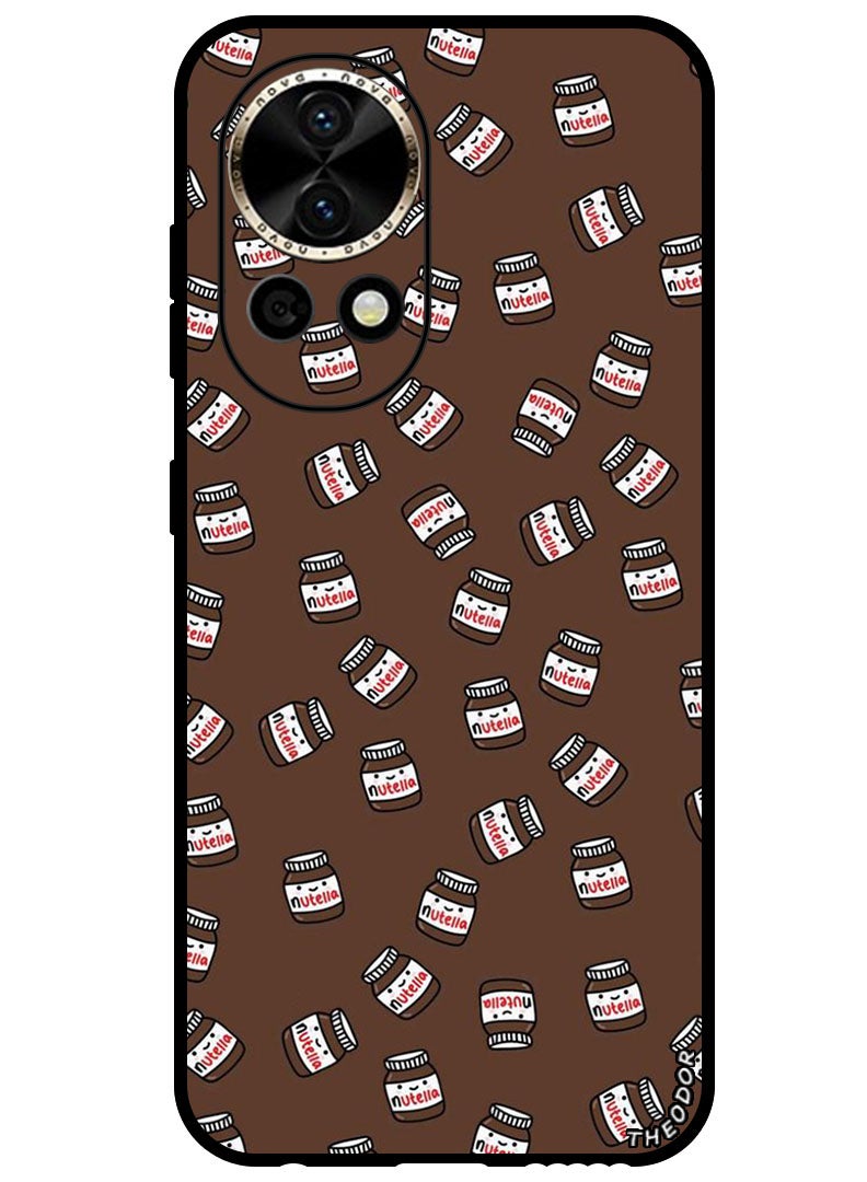 Theodor Protective Case Anti Scratch Shock Proof Bumper Cover For Huawei Nova 12 Pro Nuttela - Image 1