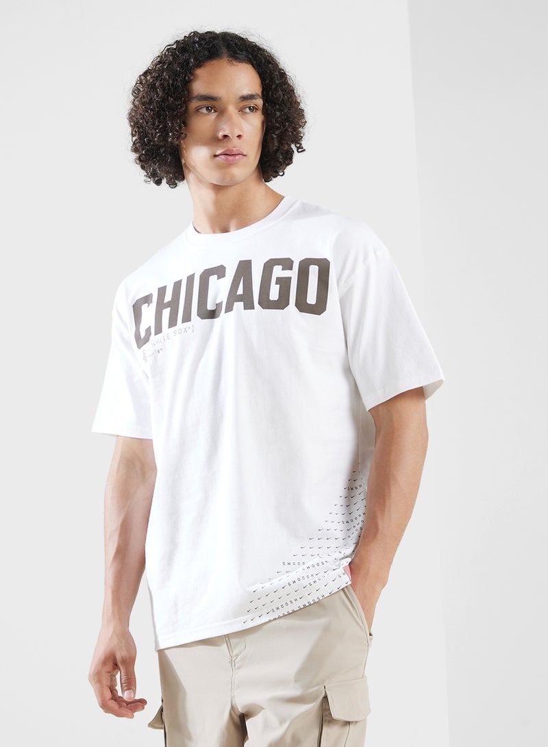 Nike Chicago Bulls White Sox Max 90 T-Shirt - Image 1
