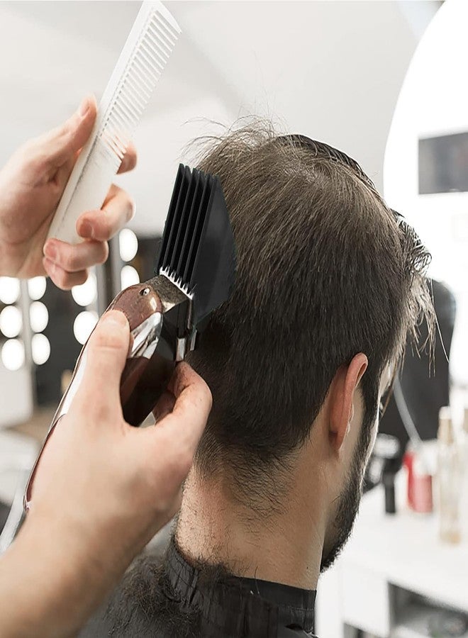 CR8GR8 3 Inch Hair Clipper Combs Guides, Hair Clipper Guards 1 & 1/4" 1 & 1/2" 2", Mega NO.16 NO.12 NO.10 fits for most Wahl Clippers (Black, 8pcs Mega Set) - Image 5