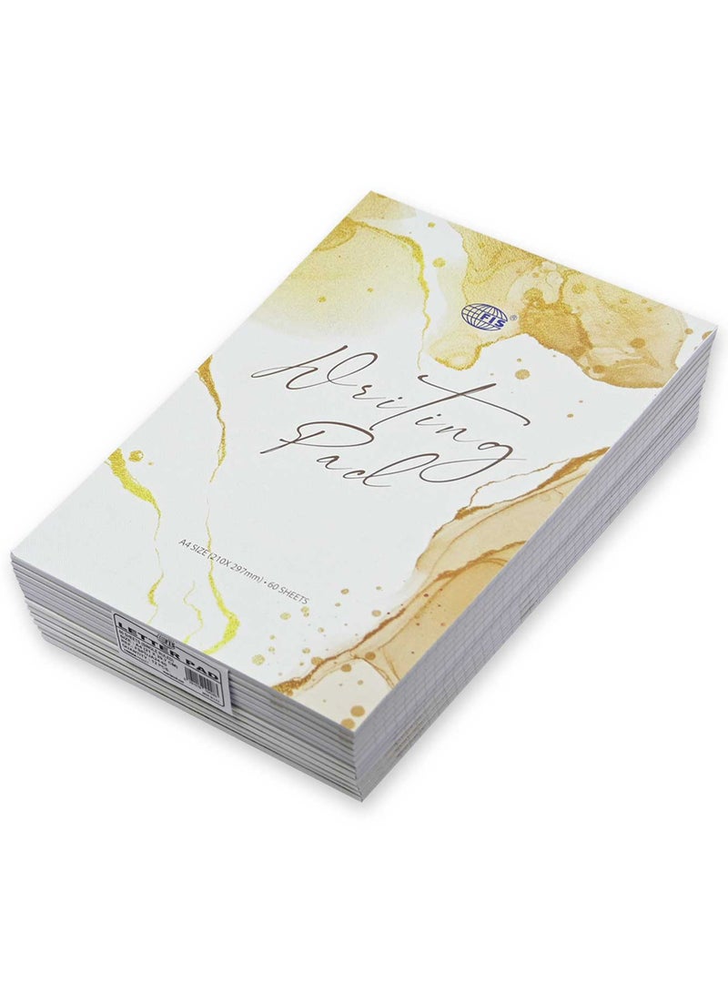 FIS Pack of 12  Writing Pad A4, 60 Sheets, Single Line -FSPDJA24-60 - Image 4