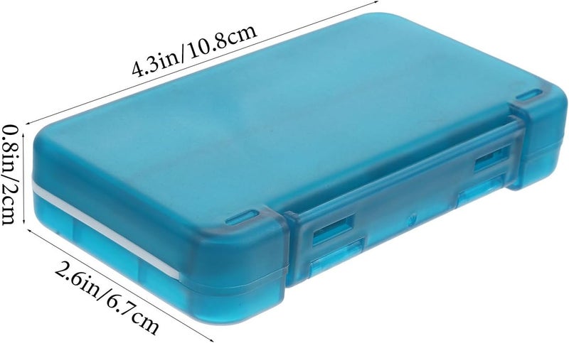 Small Travel Pill Organizer Case, Portable Weekly Medicine Holder with Sealing Lid, Compact Emerald Pill Box for Daily Medication and Vitamins Storage - Image 2