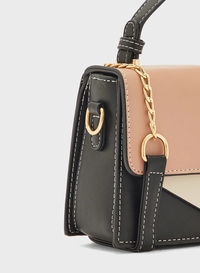 ELLA Colour Block Handbag