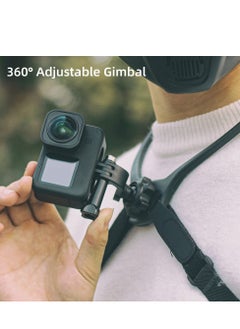 Y&D SYOSI Neck Holder Mount for Gopro Chest Strap Harness Compatible GoPro Hero 11 10 9 8 7 6 5 Black DJI Osmo Action 3 2 Insta 360 ONE R and Most Cameras  - Image 2