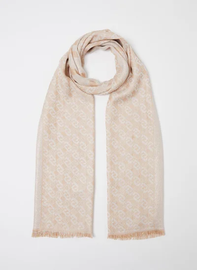Liu Jo Jacquard Stole With Logo