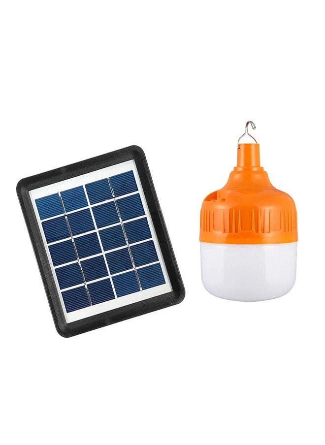 Generic Rechargeable emergency flashlight Charged by solar panel 20 Watt / Model ERT10  - Image 1