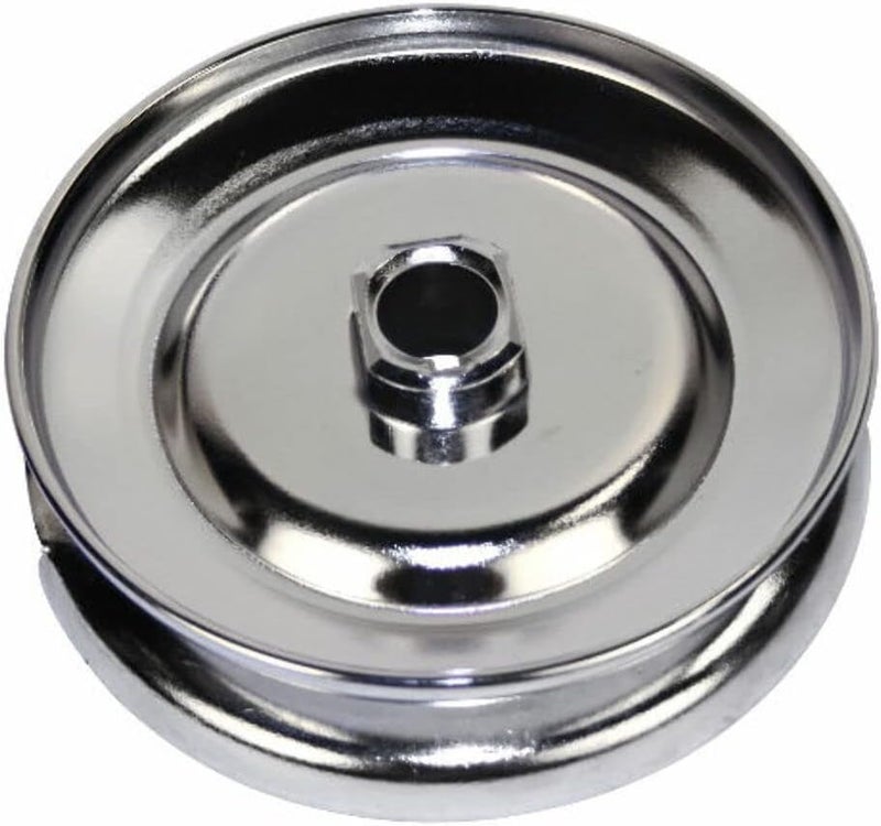 Alternator & Generator Pulley, Standard Chrome, for Type 1, Compatible with Dune Buggy