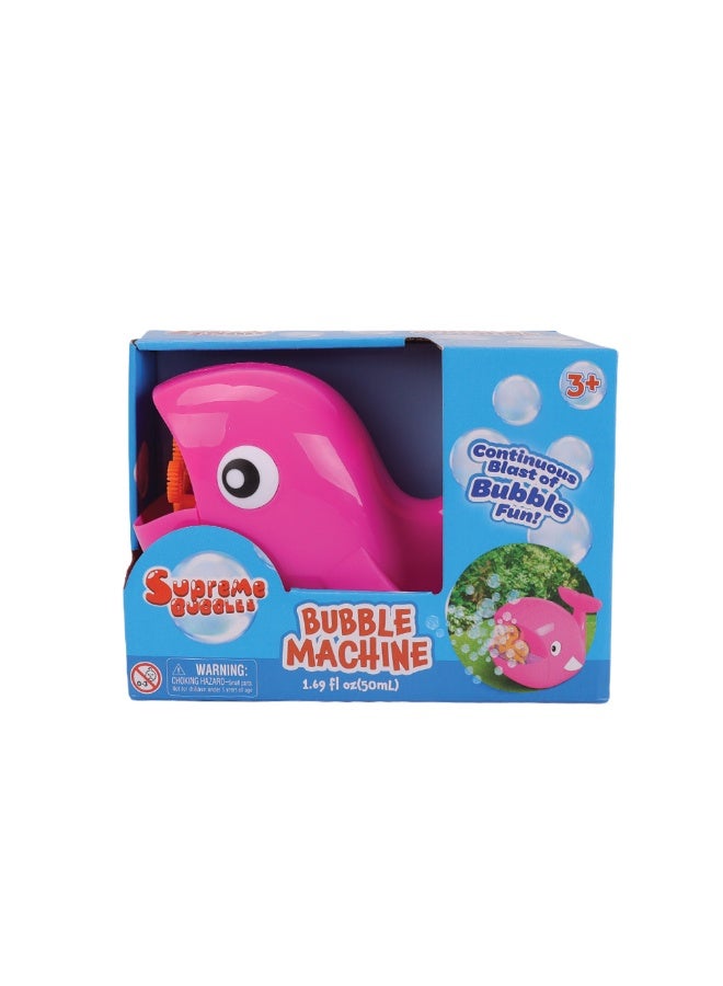 Supreme, B/O Whale Bubble Machine, With 50Ml Bubble Solution - Image 1