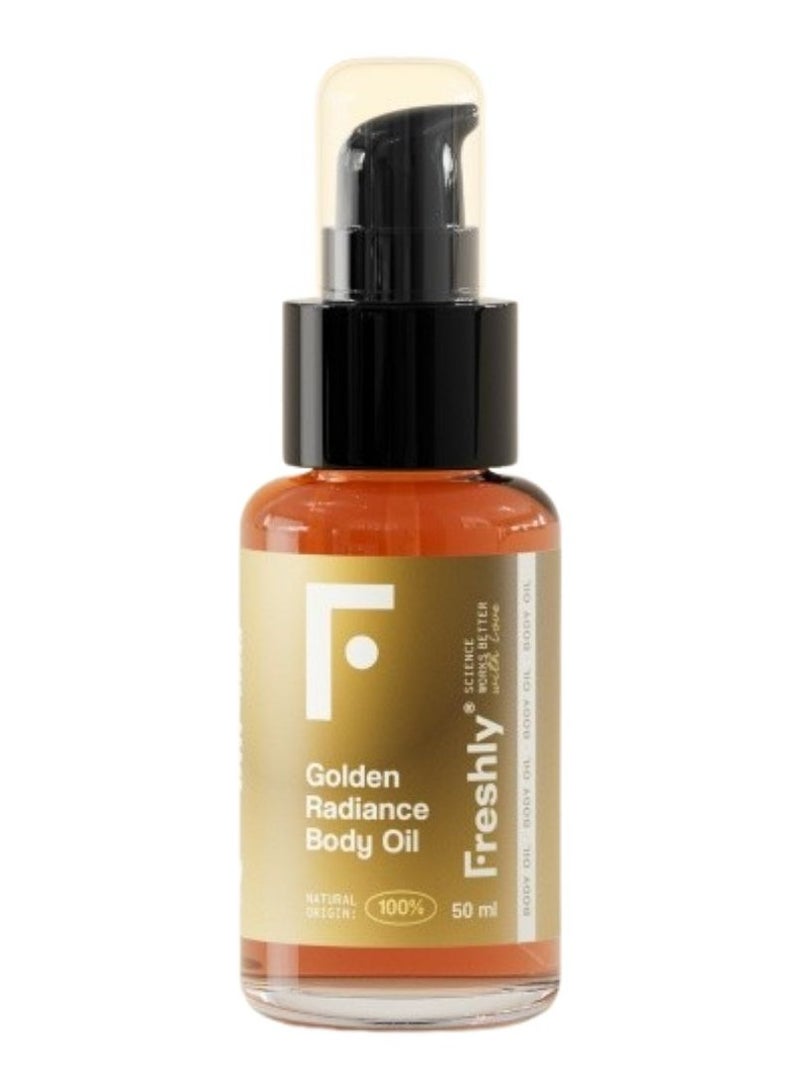Freshly Golden Radiance Body Oil 50mL + Vitamin C Serum 15mL + Lip Oil 5mL - Image 2