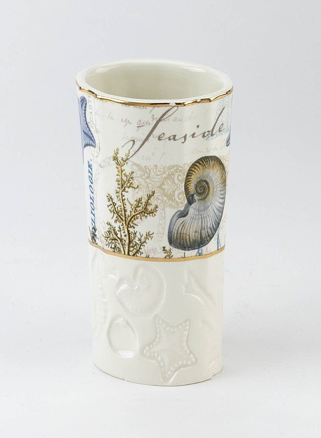 Avanti Linens - Tumbler, Guest Bathroom Essentials, Nautical Inspired Home Decor (Antigua Collection) - Image 1