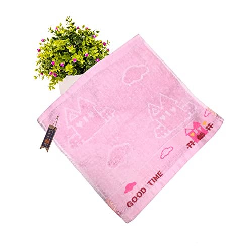 CLUZE Cotton Small Size Handkerchief/Rumal - 400 GSM Face Towels for Women's, Kids and Newborn Babies- (25x25 cm) - Multicolor (12) - Image 3