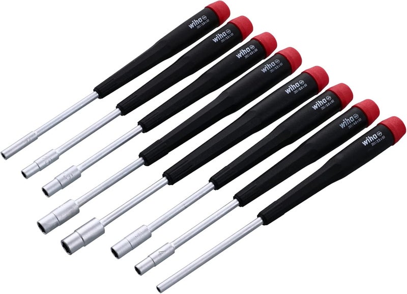 Wiha Wiha 26598 Nut Driver Set Metric In Canvas Pouch 8 Piece  - Image 4