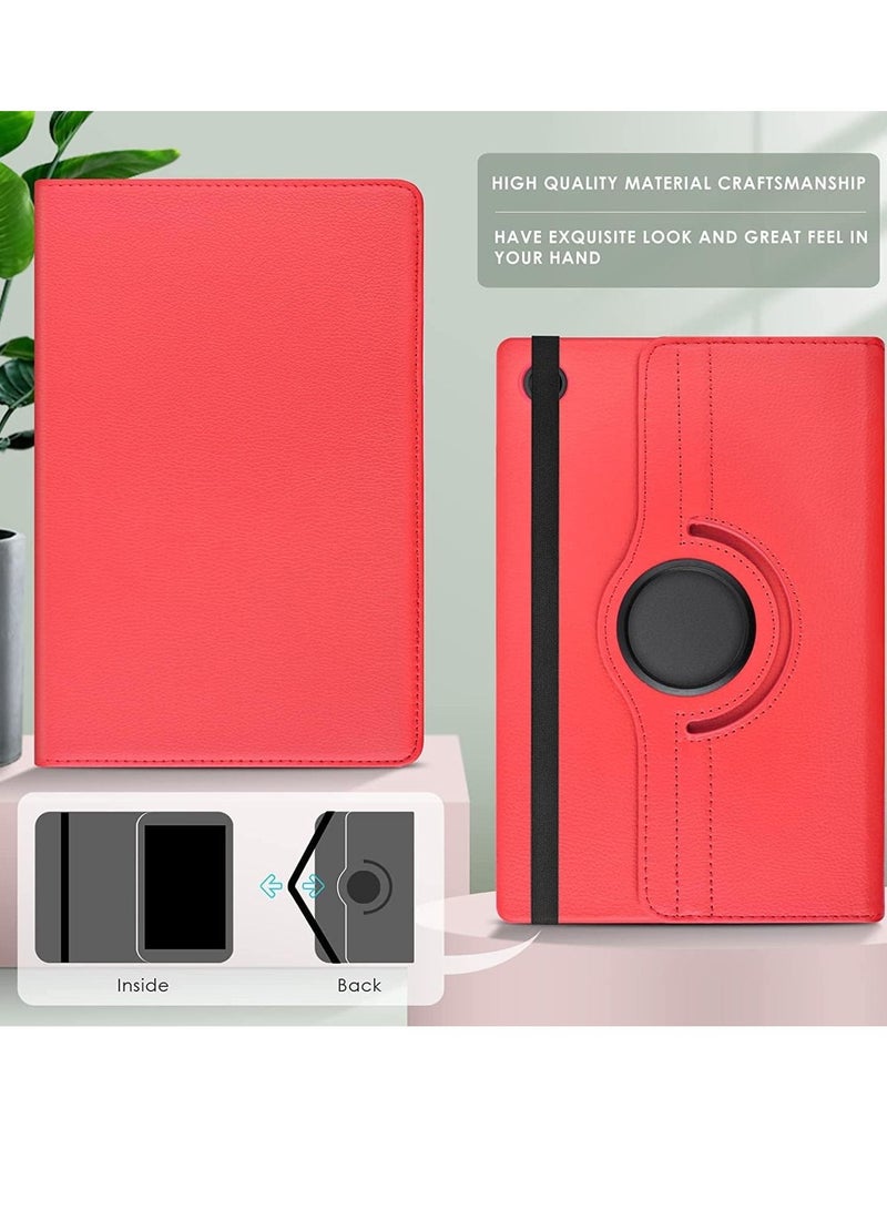 حافظة متوافقة مع Galaxy Tab A8 10.5" (SM-X200/X205/X207)، حافظة Galaxy Tab A8 بحجم 10.5 بوصة، حافظة جلدية قابلة للدوران 360° مع خاصية النوم/الاستيقاظ التلقائي لتاب A8 2022 - Image 2