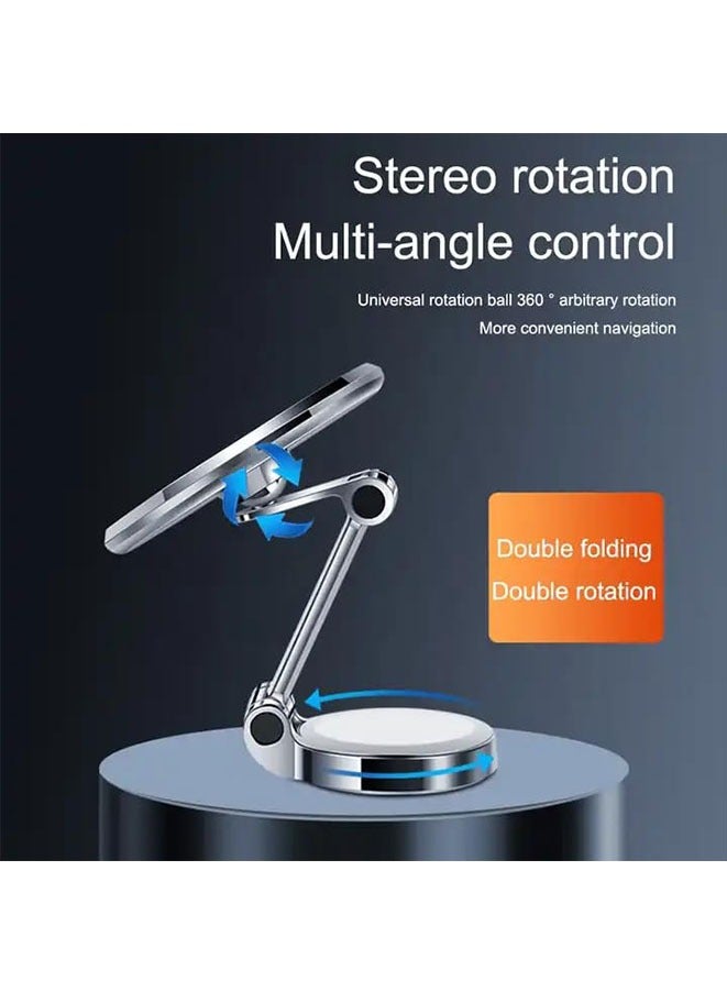 Muyixin حامل الهاتف المحمول المغناطيسي للوحة القيادة في السيارة مناسب لجميع الهواتف (ذراع تعديل متعدد الزوايا) - Image 3