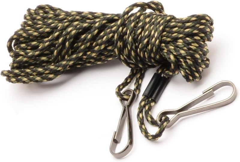 HME Hoist Rope with Hooks (25 FT) - Reliable Sturdy Adjustable Easy-to-Install Combo Pack for Lifting Hunting Gear - Image 2