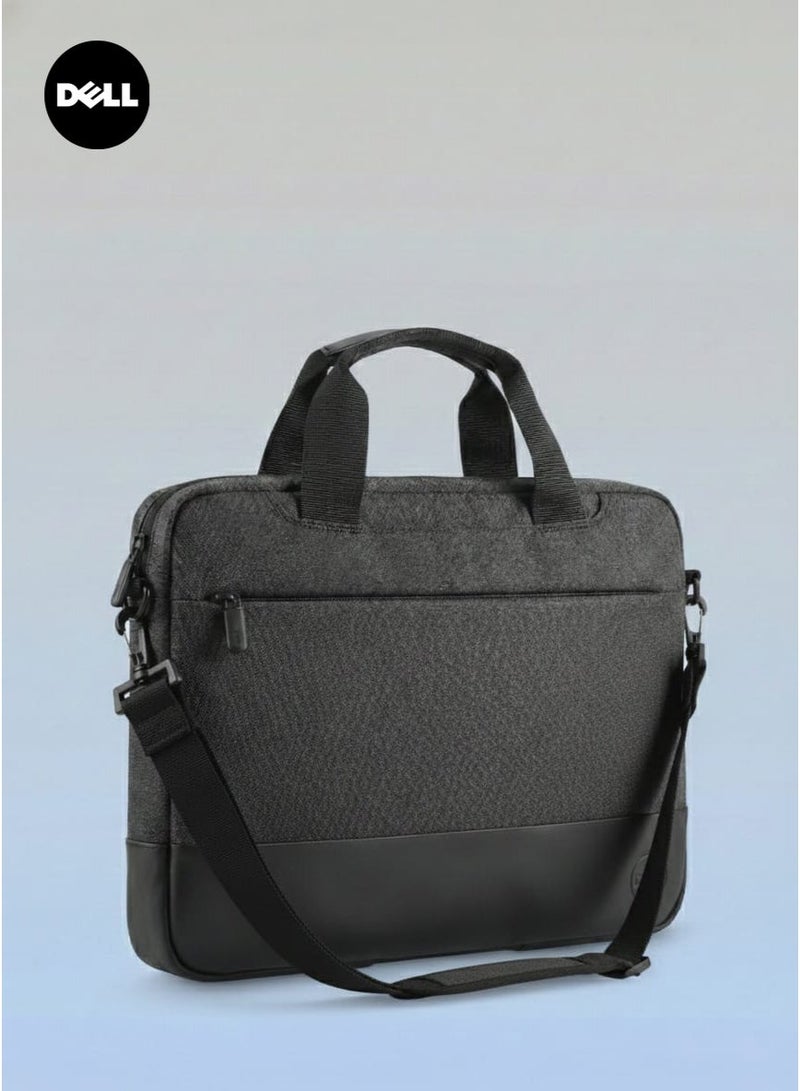 DELL Laptop Sleeve, Lightweight 13-inch Laptop and Tablet Protective Case with Secure Zipper, Water-Resistance, Front Storage Pocket and Padded Interior for MacBook Air, iPad Air, Dell XPS 13 Black - Image 1