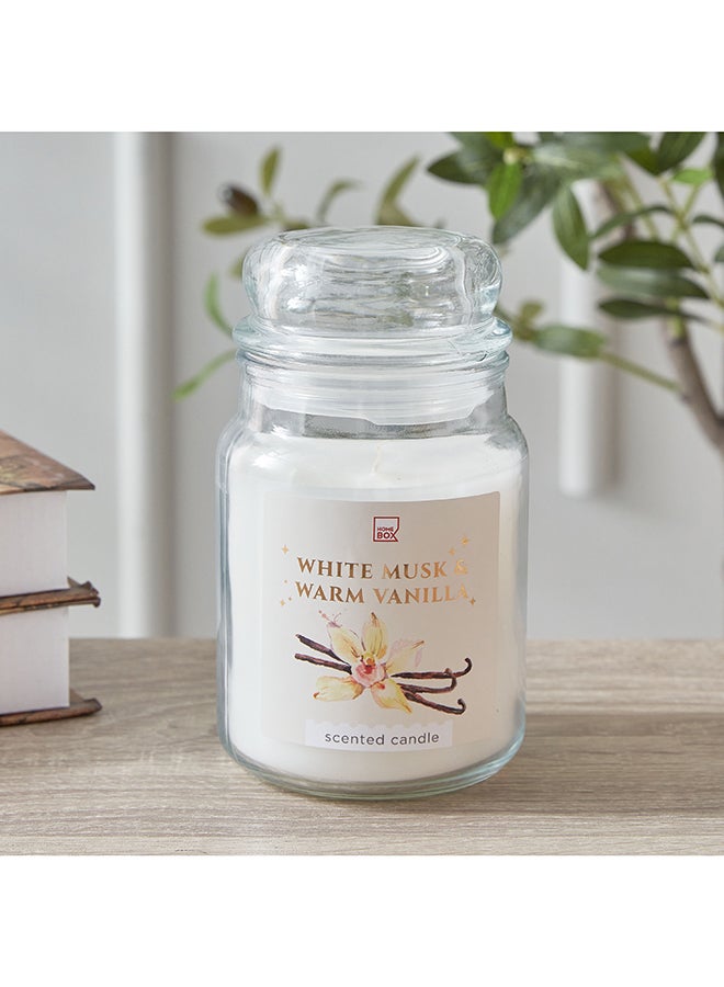 Home Box Qara Colonial Vanilla Jar Candle 530 g - Image 1