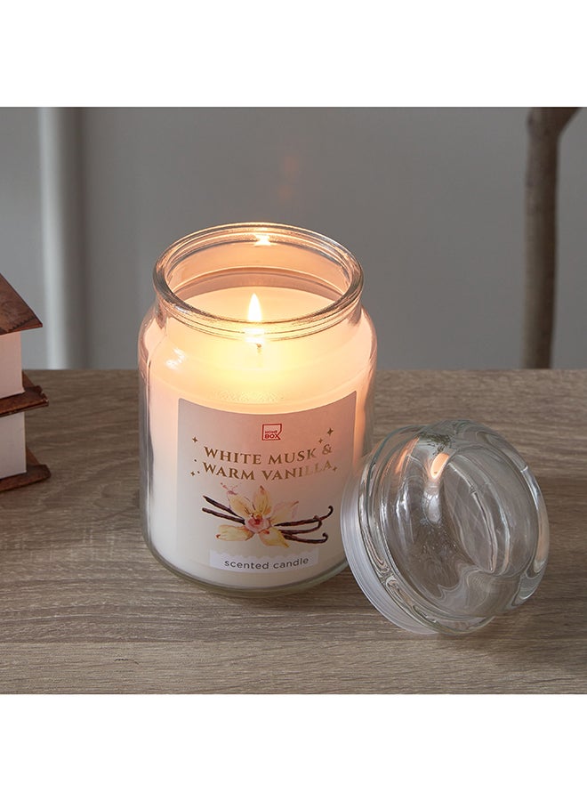 Home Box Qara Colonial Vanilla Jar Candle 530 g - Image 2