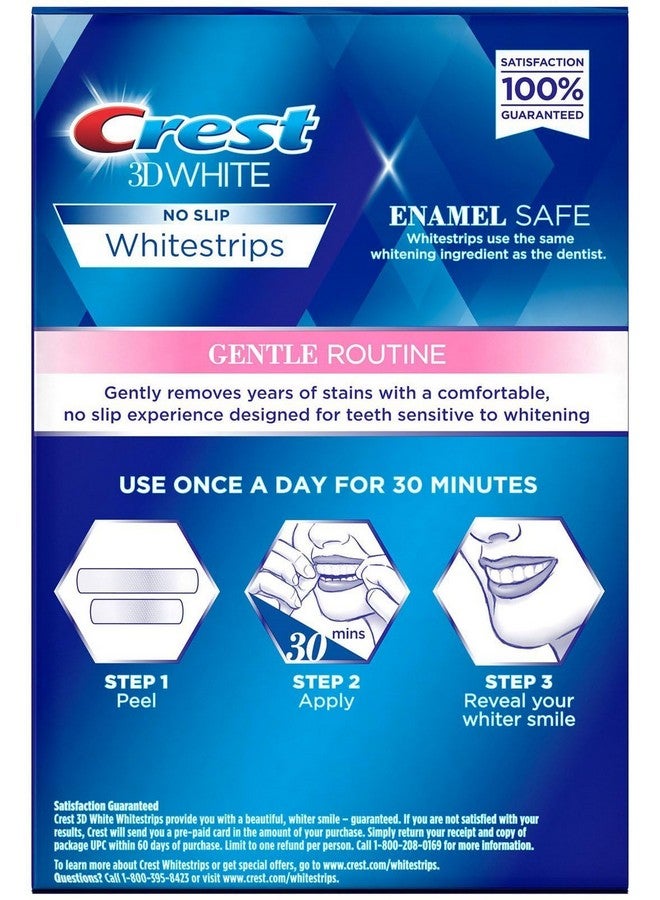Crest 3D Whitestrips for Sensitive Teeth, Teeth Whitening Strip Kit, 28 Strips (14 Count Pack) - Image 2