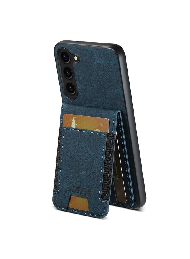 Suteni Case For Samsuny Galaxy S24+ 5G H03 Litchi Leather Card Bag Stand Back Phone Case - Image 3