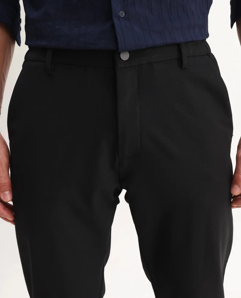 Rare Rabbit Men's 8 Way Stretch Trouser