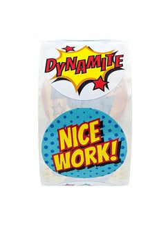 Wownect 6 Style Encouragement Stationary Stickers Round [1inch][500 Pcs Labels] Labels For Envelope Seals Packing Seals cards Gift Boxes Shopping Bags Bouquets Cardboard Decoration  - Image 4
