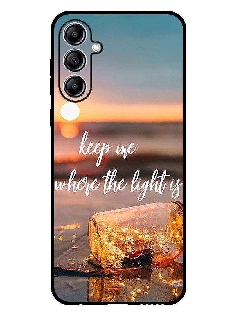 Theodor Protective Case Anti Scratch Shock Proof Bumper Cover For Samsung Galaxy F15 Keep Me Where The Light - Image 1