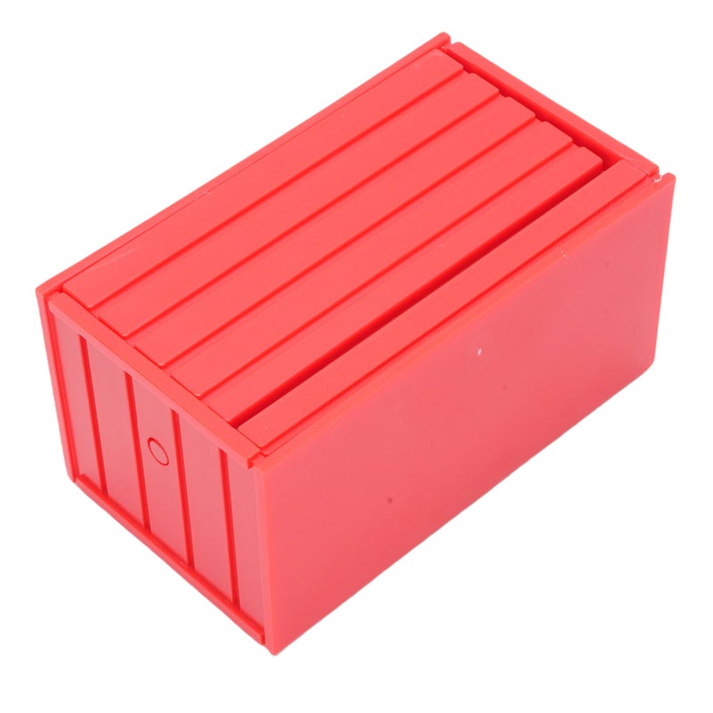 2pcs Car Garage Key Holder with Opening Door Wall Mount Key Organizer for Entryway Decoration Red - Image 3