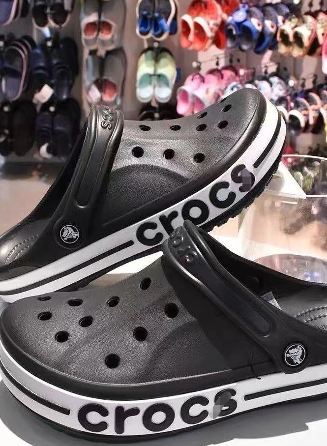 (رجال) أحذية كروسات باللون الأسود