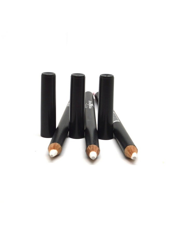 Italia Deluxe 3 Pcs X Italia 1004 White Ultra Fine Eye Liner Pencil Lip Eyeliner Set + Free Zipbag  - Image 3