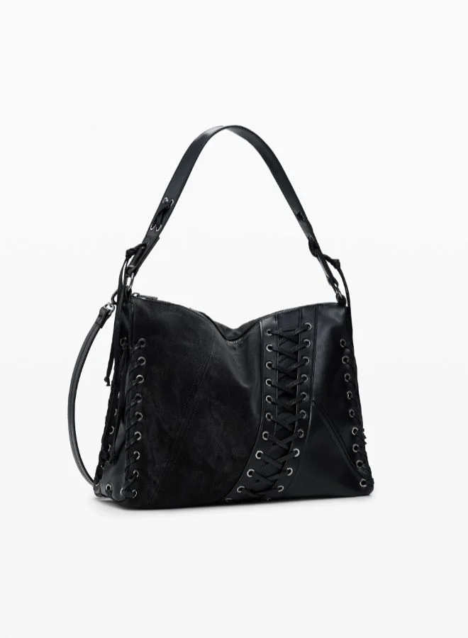 DESIGUAL Medium faux leather crossbody bag