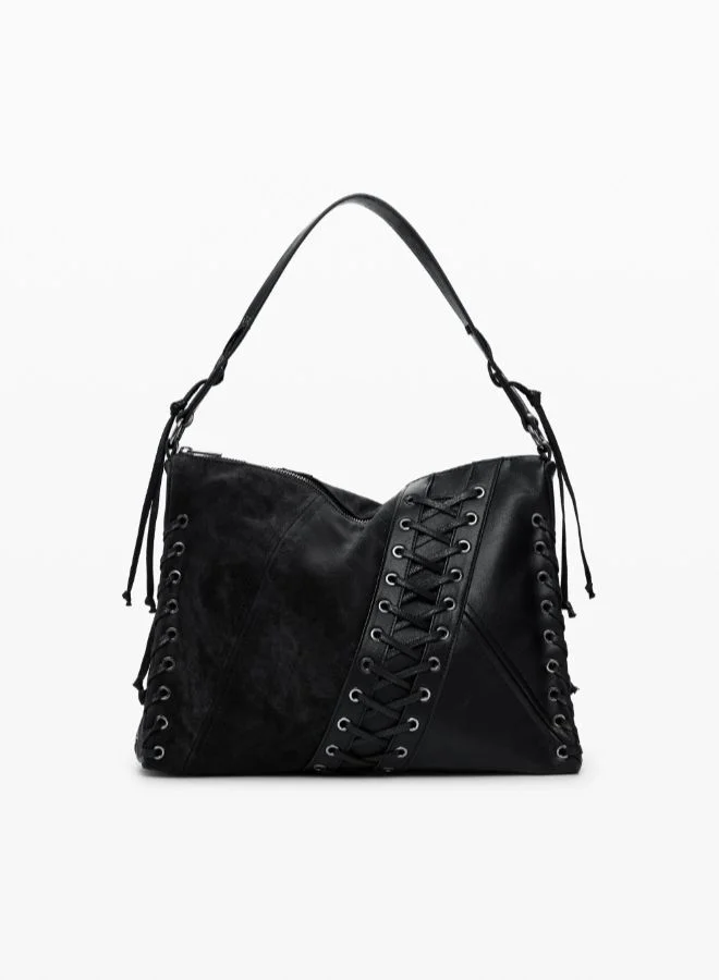DESIGUAL Medium faux leather crossbody bag