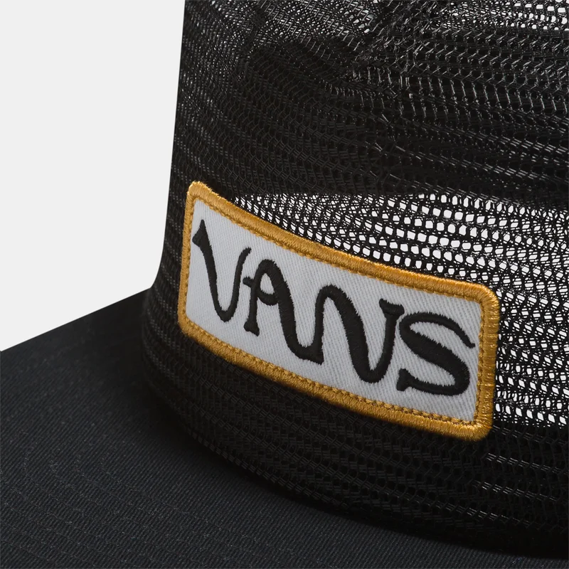 VANS Black Men's Dakota Roche Mesh Trucker Cap for Men | Best Price UAE