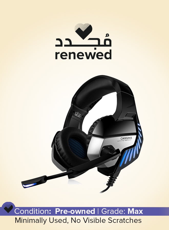 onikuma Renewed - K5 Pro Stereo Over-Ear Gaming Wired Headset With Mic - Image 1