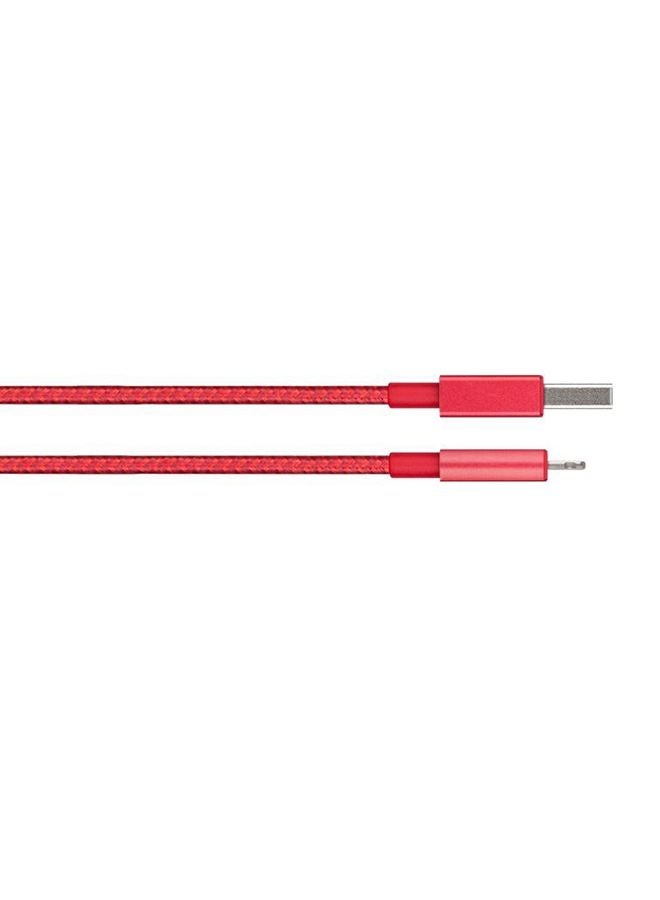 موشي كابل USB إنتيجرا مرفق بموصل USB أحمر قرمزي - Image 2
