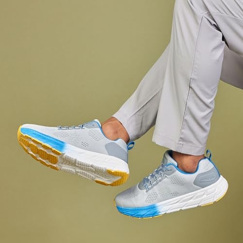CULT EZ+ Ryde Men Running Shoes (Light Grey/Grey_UK7) - Image 2