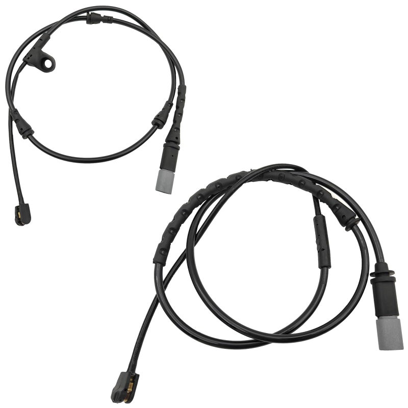 PXASU 34356792567 34356854168 Brake Pad Sensor Front Rear Compatible for BMW E70 E71 X5 X6 2011 2012 2013 2014 2015 2016 Wheel Brake Wear Padds Replacement