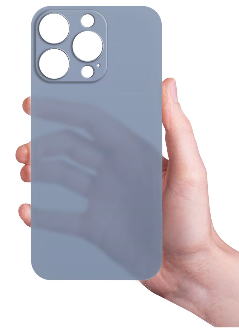 CATANES (for iPhone 15 Pro Max) 2Packs Case Cover Air Skin Series Back Cover Sturdy Durable Thin Case Drop Protection Cover - Transparent Blue  - Image 4