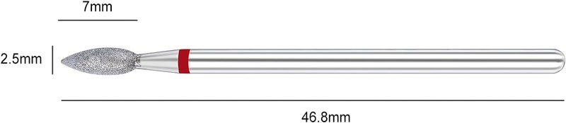 NMKL38 Cone Diamond Carbide Nail Drill Bit - Image 5