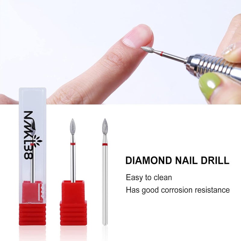 NMKL38 Cone Diamond Carbide Nail Drill Bit - Image 3